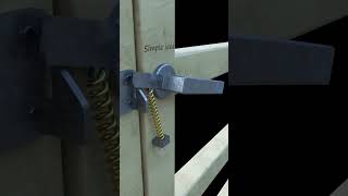 TOP 10 Simple Automatic Gate Latch Lock Ideas [upl. by Littell]