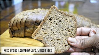 Best Keto Bread Loaf  Low Carb Bread  Gluten Free Bread  LCHF Bread  Keto Recipes ketobread [upl. by Llemhar968]