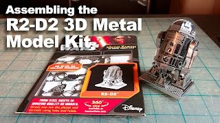 Assembling the R2D2 Metal Model Kit [upl. by Ronny664]