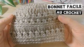 Faites Votre Premier Bonnet Au Crochet en 30 Minutes [upl. by Siraj]