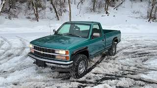 1993 Chevrolet K2500 74L 4x4 5Speed Walkaround [upl. by Idette]