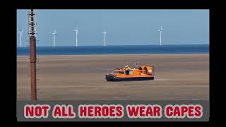 liverpool wirral hovercraft HOVERCRAFT HOYLAKE LIFEBOAT STATION SUMMER [upl. by Lovmilla]