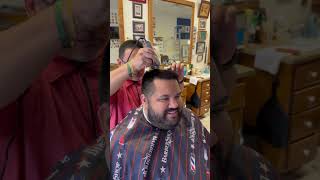 A Flattop Haircut menshaircuts haircutformen flattop barbershops barberslife [upl. by Ahsinac756]