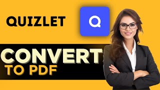 How to Turn Quizlet Into A PDF  FULL GUIDE [upl. by Ecnadnac]