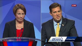 Massachusetts candidates for governor Healey Diehl spar in final debate [upl. by Pax]