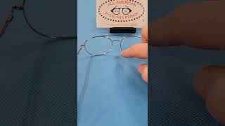 Nose Pad Arm Repair on Eyeglasses [upl. by Ruperto]