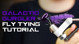 Galactic Gurgler Topwater Fly Tying Tutorial [upl. by Otipaga]