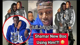 Shamar Goes Off On Live  New Boo Using Him [upl. by Aivatnuhs]