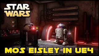 Happy Star Wars Day  Mos Eisley in Unreal Engine 4 [upl. by Nirtak]