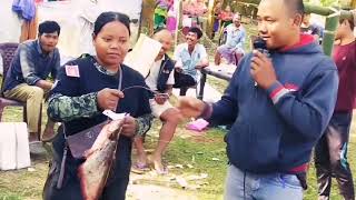 Fishing Catching Competition Jakha Mara Competition Village Bairong Goalpara Assam INDIA [upl. by Annaoi]