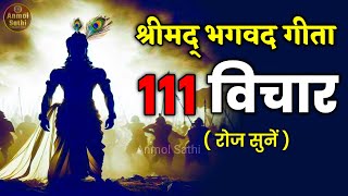 गीता के सबसे ज़रूरी 111 विचार  Shrimad Bhagwat Geeta Saar in 25 Minutes  Bhagwat Geeta [upl. by Nyrahs]