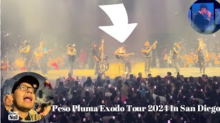 I WENT TO PESO PLUMA CONCERT IN SAN DIEGO AT PECHANGA ARENA VLOG EXODO TOUR 2024 [upl. by Ahsinahs130]