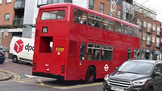 London Transport T986 Leyland Titan B15 A986SYE Ensignbus Running Day 2022 Route X55 [upl. by Gurney509]