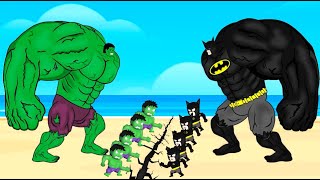 Evolution Of HULK Family Vs Evolution Of BATMAN Family  Who Is The King Of Super Heroes [upl. by Ledoux912]