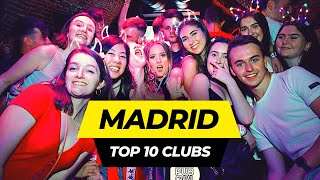 Top 10 Best Nightclubs in Madrid 2024  Spain Nightlife Guide [upl. by Namlak]