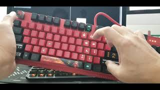 UNBOXING ROG EVA 02 EDITION KEYBOARD [upl. by Yelnet678]