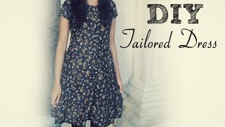 ✄ DIY How to sew a dress without a pattern ✄ [upl. by Nolana204]