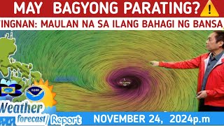 WEATHER UPDATE TODAY NOVEMBER 24 2024pm [upl. by Ardnasirhc]