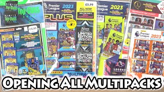 Opening EVERY Panini ADRENALYN XL 202223 Multipack  Top Class  Fifa 365  Premier League Stickers [upl. by Goerke]