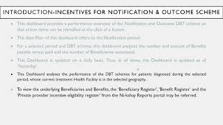 Notification and Outcome Scheme Dashboard  Section 1  Introduction and overview funnel chart [upl. by Calderon]