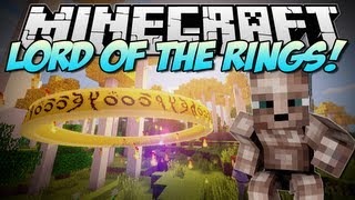 Minecraft  LORD OF THE RINGS Live Life in Middle Earth  Mod Showcase 162 [upl. by Anawaj]