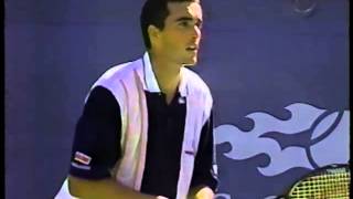 Sanguinetti vs Agassi US Open 1998 [upl. by Karab]