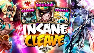 Insane 15 SEC CLEAVE TEAM with Talisman and Lucifer  Summoners War [upl. by Novick]