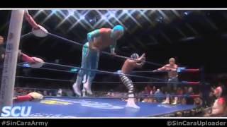 WWE Sin Cara CMLL Mistico Tribute Ameno 1 [upl. by Gleda944]