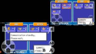 Pokemon trading using Multigba S [upl. by Shanan]