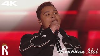 Triston Harper  Heartbreak Hotel  American Idol Top 14 Perform 4K Perfromance [upl. by Rorry]