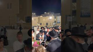 Havdalah  Jewish ceremony at the Western Wall plaza Israel 2024 [upl. by Asenab]