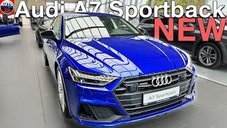 NEW 2023 Audi A7 Sportback 55 TFSIe  Visual REVIEW amp Features exterior interior [upl. by Nagol424]