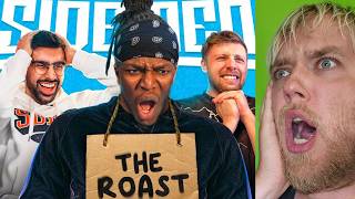 AMERICAN REACTS TO THE ROAST OF THE SIDEMEN [upl. by Obe]