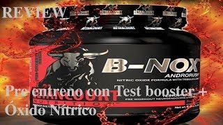 B NOX de Betancourt Nutrition Review completo en español [upl. by Tartan]