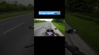 Grupa speed 🚔👮‍♂️ motocykl motocyklista motocykle motocyklistka suzuki policja [upl. by Teerell553]