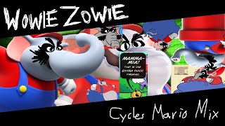 FNF FLP Wowie Zowie Cycles Mario Mix what have I done [upl. by Adliwa377]