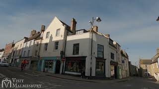 Malmesbury View Malmesbury Town Wiltshire England [upl. by Asiole]