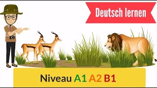 37  Deutsch lernen mit einfachen Sätze a1 a2 b1  Everyday life Learn German with simple sentences [upl. by Etan]