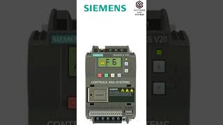 Siemens V20 VFD Inverter Fault code Part2  controlsandsystems [upl. by Aicineohp]