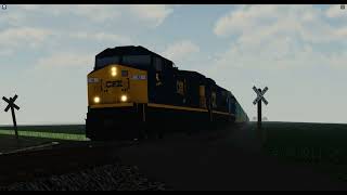 CSX 41 leads M452 [upl. by Ejroj]