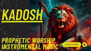 Prophetic Instrumental  KADOSH Harp Worship Music  Intercession Prayer Instrumental  Warfare [upl. by Giarc346]