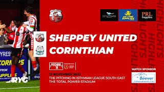 HIGHLIGHTS Sheppey United v Corinthian [upl. by Tram]