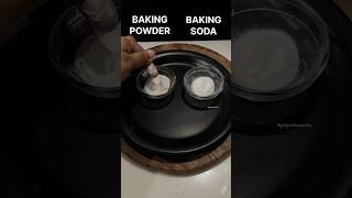 DIFFERENCE BETWEEN BAKING POWDER amp BAKING SODA  cupcakes  cakes  baking  hacks hacks baking [upl. by Zephaniah432]