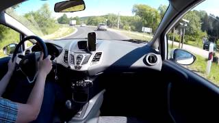 Ford Fiesta MK7 14 TDCi 70hp Driving 2 [upl. by Allemac]