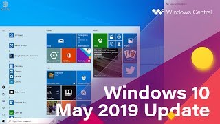 Windows 10 May 2019 Update  Official Release Demo Version 1903 [upl. by Ainak]