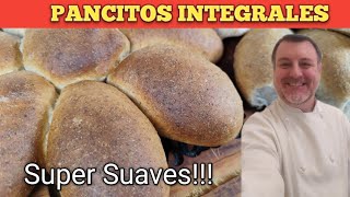 Como hacer Panes Integrales suaves CASEROS [upl. by Llednik]