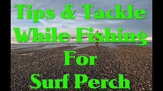 Surf Perch Fishing Tips amp Winter Trip To Westport Washington [upl. by Ycinuq]