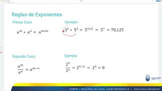 08 Álgebra  Exponentes Racionales y Radicales [upl. by Deach]