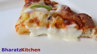 DOMINOS CHEESE BURST PIZZA  PART 1 cheese burst pizza homemade [upl. by Nilyaj9]