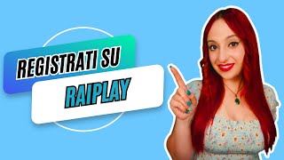 Come registrarsi su RAIPLAY [upl. by Noiemad881]